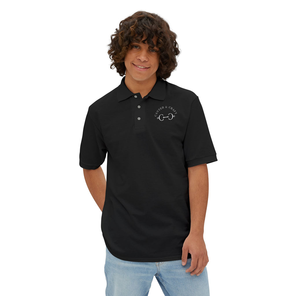 Canter & Craft Polo Black
