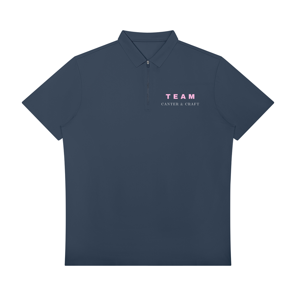 Team Quarter Zip Polo