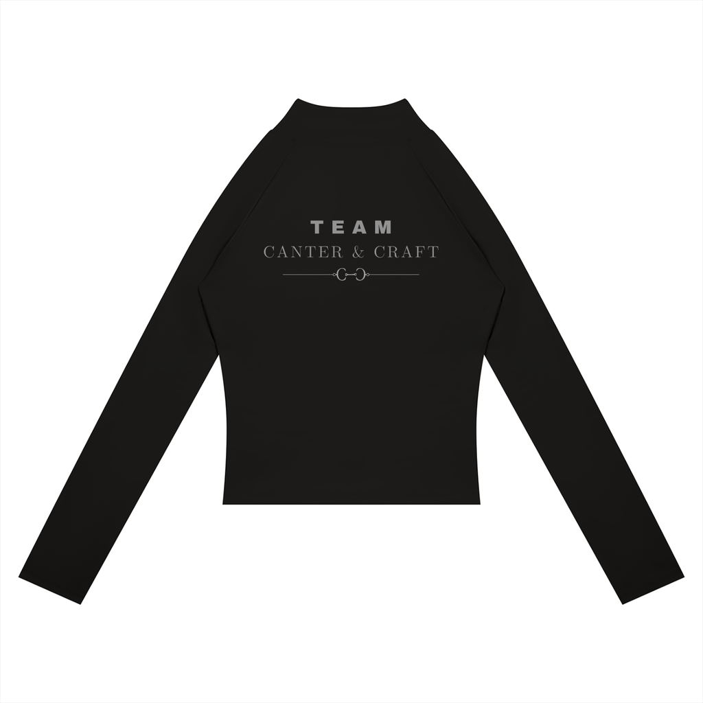 Black Team Full Zip
