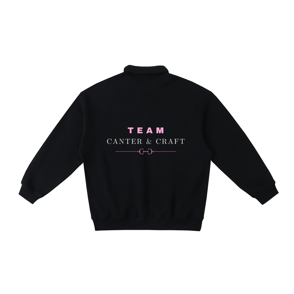 Heavyweight Polo-Collar Sweatshirt