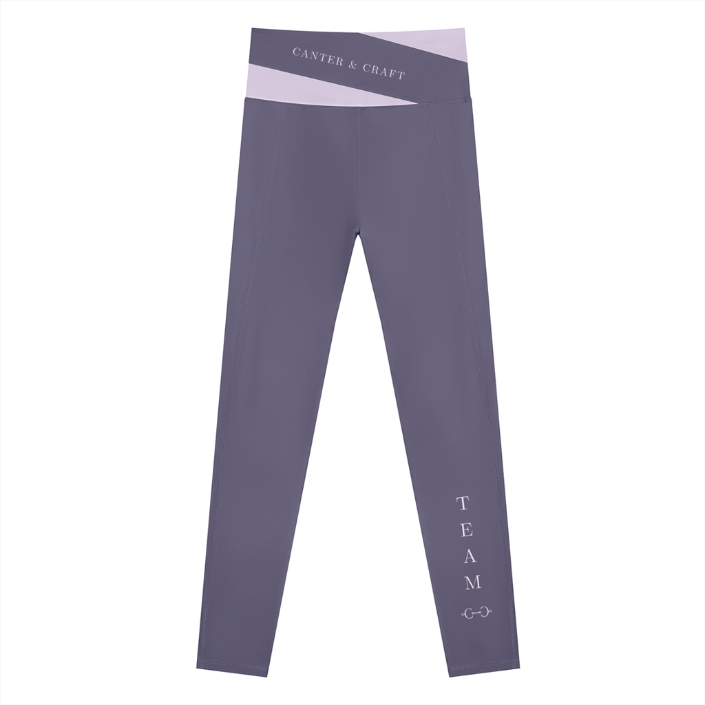 Purple Team Leggings