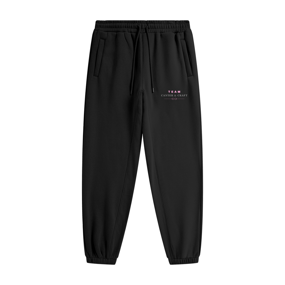 Black Team Fleece Joggers