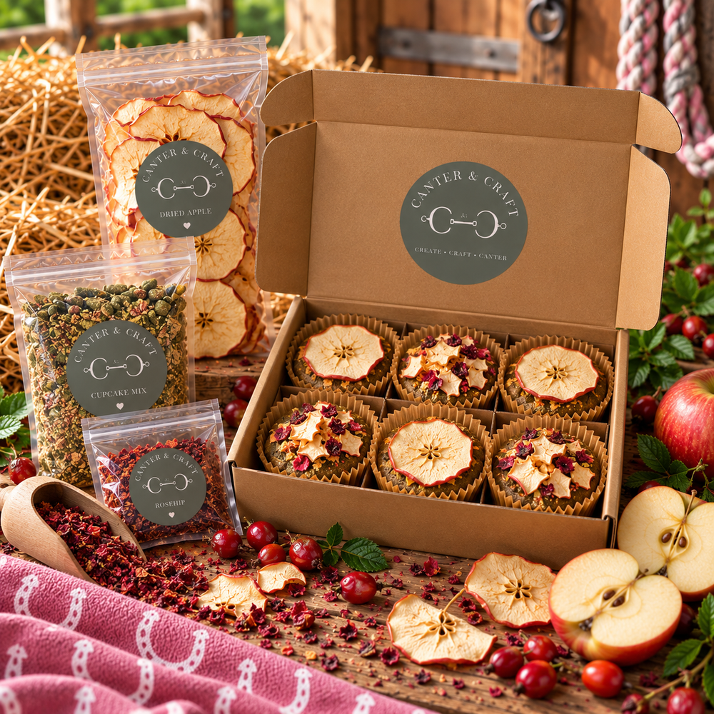 DIY Rosehip And Apple Pony Cupcake Kit