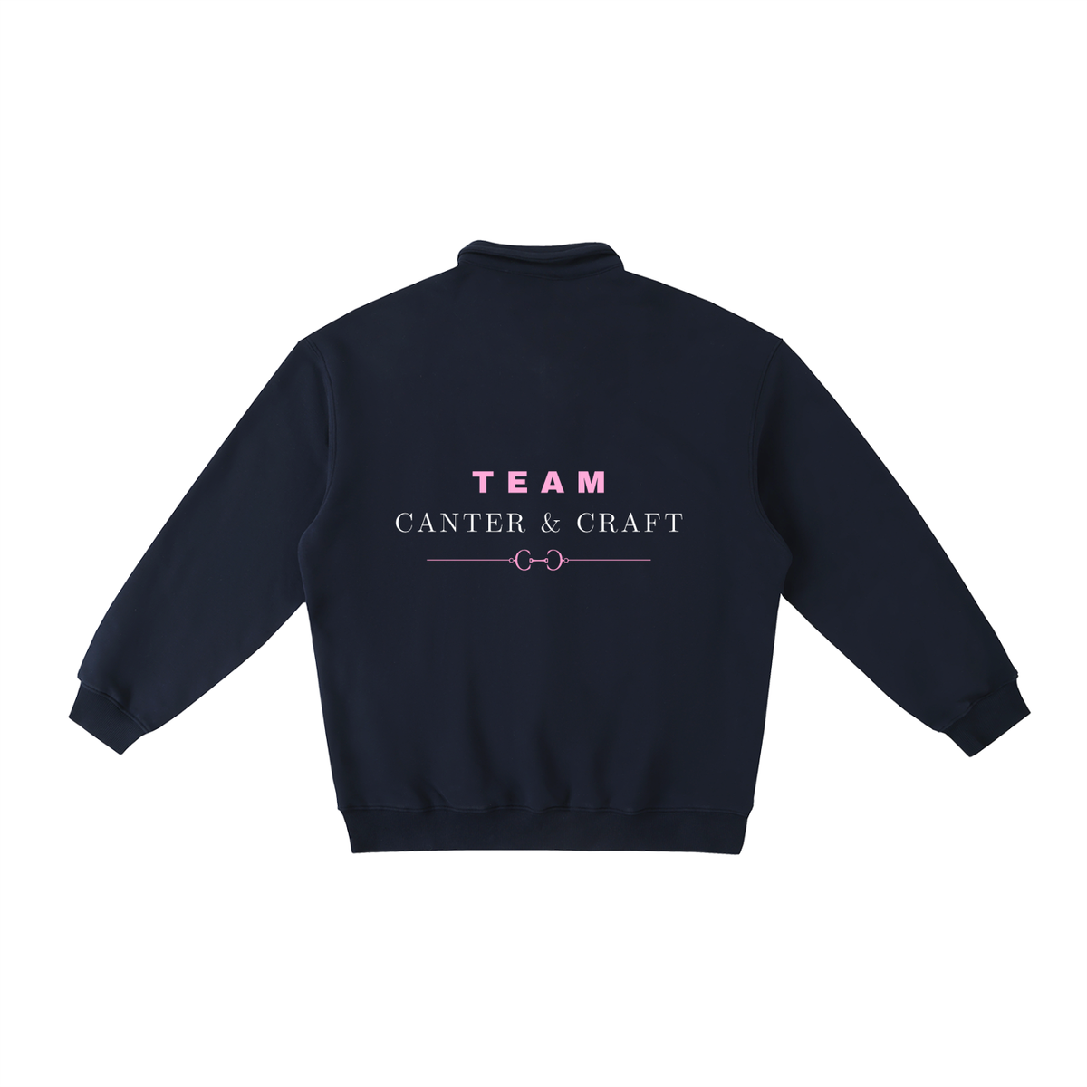Heavyweight Polo-Collar Team Sweatshirt